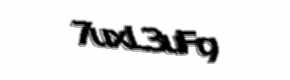 Security check image, please type the characters shown